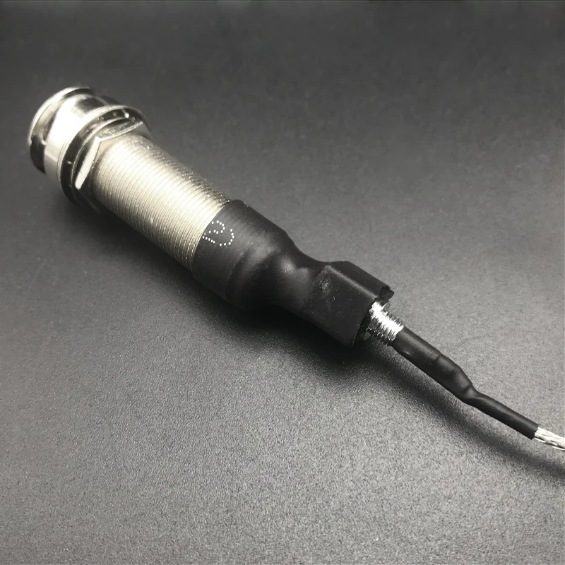 12 шт. высококачественный прочный металлический цилиндр для гитары EQ Piezo Pickup Endpin 6