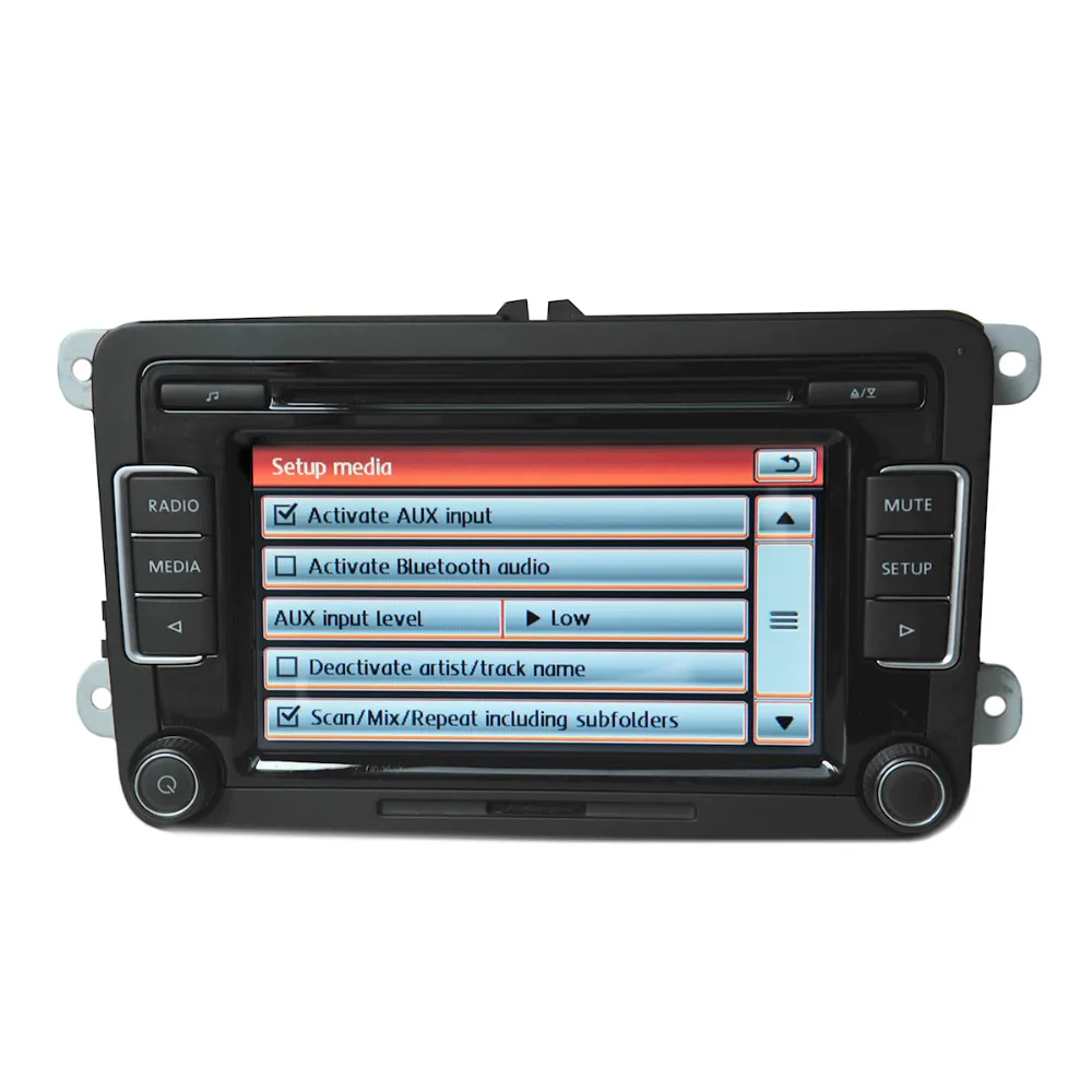 RCD510 автомобильный радиоприемник USB Ipod Bluetooth модуль+ микрофон+ Кабельная линия автомобильный комплект для VW Golf Jetta Passat MK5 6 3AD035190A 56D035190
