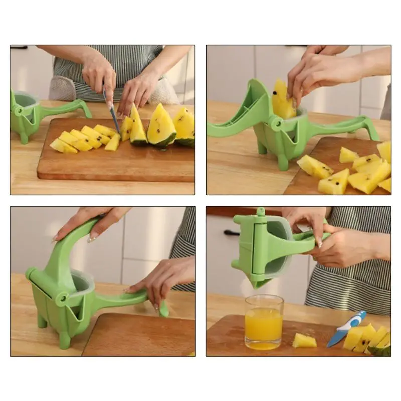 

Plastic Manual Juicer Hand Press Fruit Lemon Orange Juice Squeezer Gadget Tool