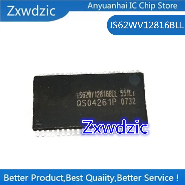 

10pcs 100% New Original IS62WV12816BLL-55TLI IS62WV12816BLL TSOP-44 Memory Chip