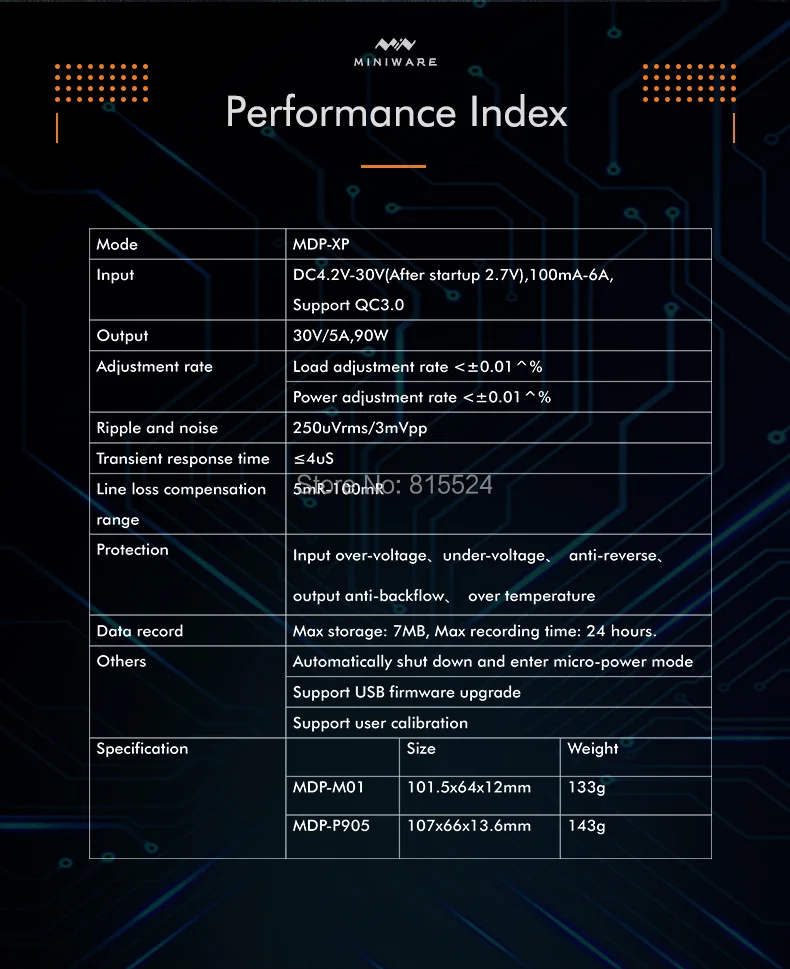 MDP-XP DC 3,6 V~ 30V мини цифровая система питания программируемый Линейный модуль питания постоянного тока лабораторный источник питания MDP-P905