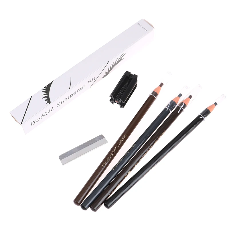 

4IN1 Eyebrow Pencil Sharpening Permanent Makeup Tattoo Supplies Sharpen Tip Tool