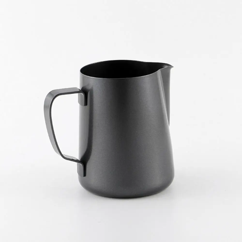 

Style Espresso Coffee Milk Mugs Cup Pots Jug Handle Craft Coffee Garland Cup Latte Jug Thickened Stainless Steel
