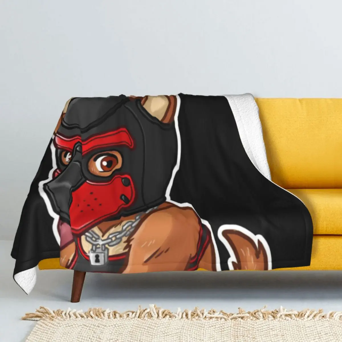 

PLAYFUL PUPPY BEARZOO SERIES Winter Thicken Double layer Wool woolen Blanket Flannel Quilt warmth bedclothes Sofa adult Warm