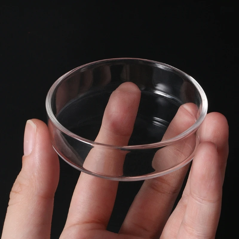 Clear Glass Shrimp Feeding Food Dish Feeder Tray Round Container Aquarium Fish Tank Bowls Tropical Ratfish | Дом и сад
