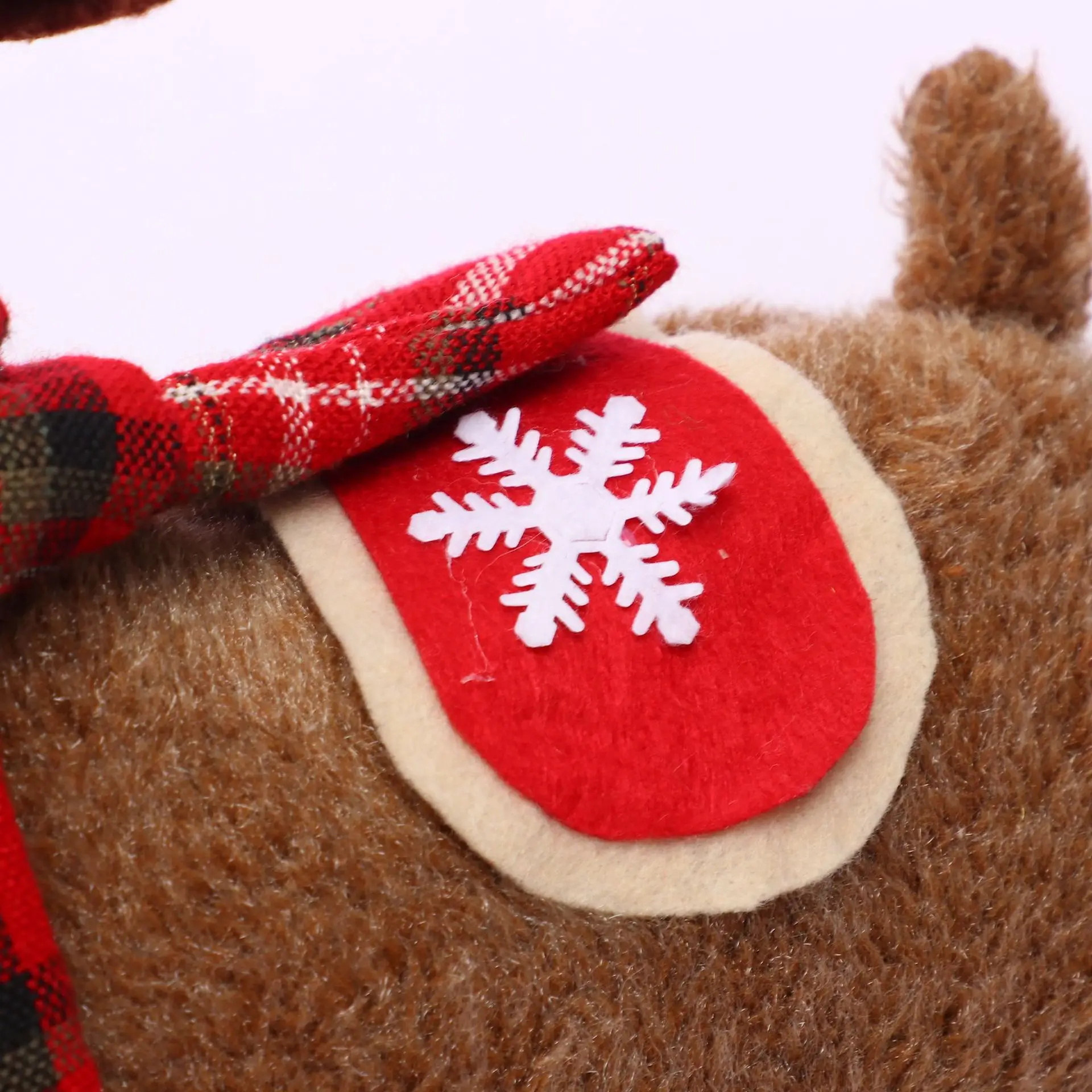 Рождественские украшения Детские забавные плюшевые игрушки Оленей витрину