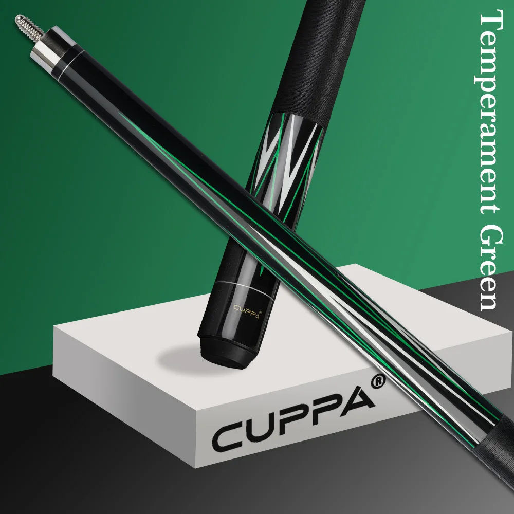 

Cuppa Billiard Pool Cue Stick 12.75 mm 11.75 mm 10.5mm Tip 147cm Length Pool Cue Kit Durable Professional Billiard Cue Stick