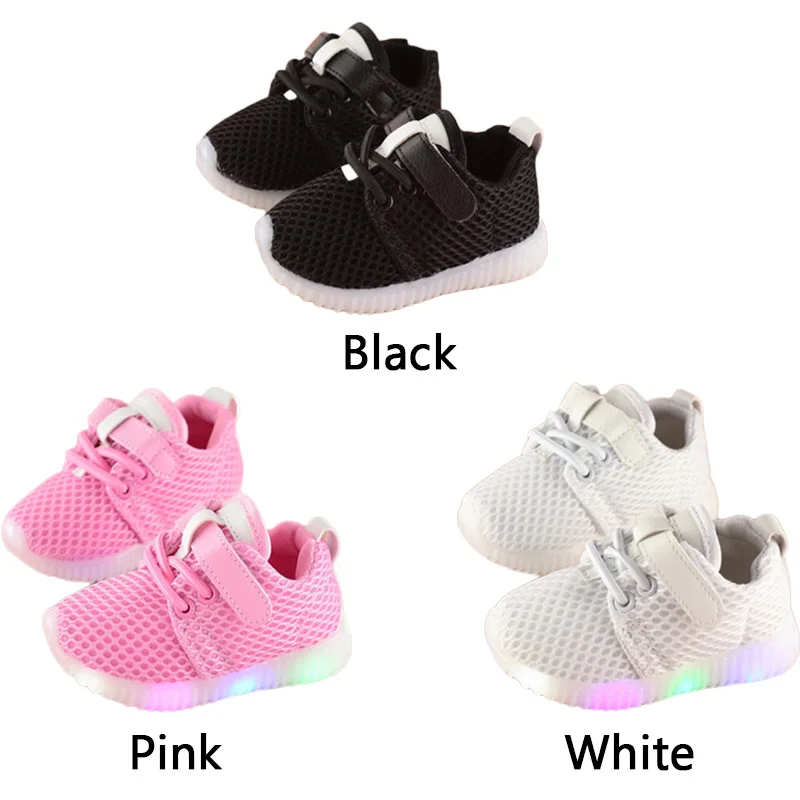 Лидер продаж Модная Нескользящая спортивная обувь с подсветкой для