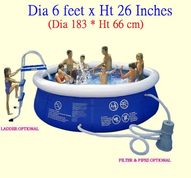 Dia6' Ht2ƈ &quotхит продаж надувной плавательный бассейн с верхним кольцом для