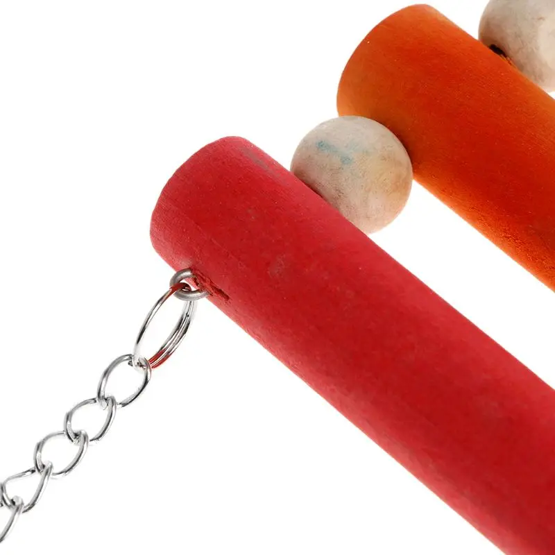 

Pet Bird Parrot Parakeet Cockatiel Cage Hammock Swing Toys Hanging Toy