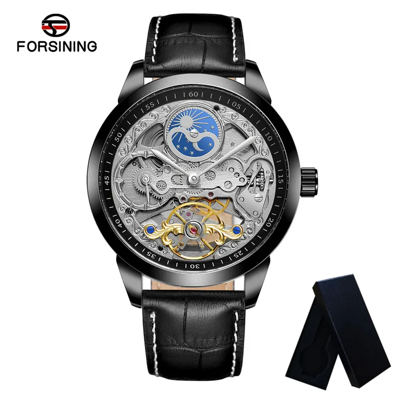 Часы наручные FORSINING Мужские автоматические механические спортивные брендовые