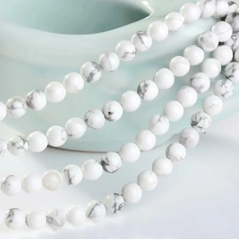 10 шт./лот бусины из натурального камня для изготовления ювелирных изделий 6 мм