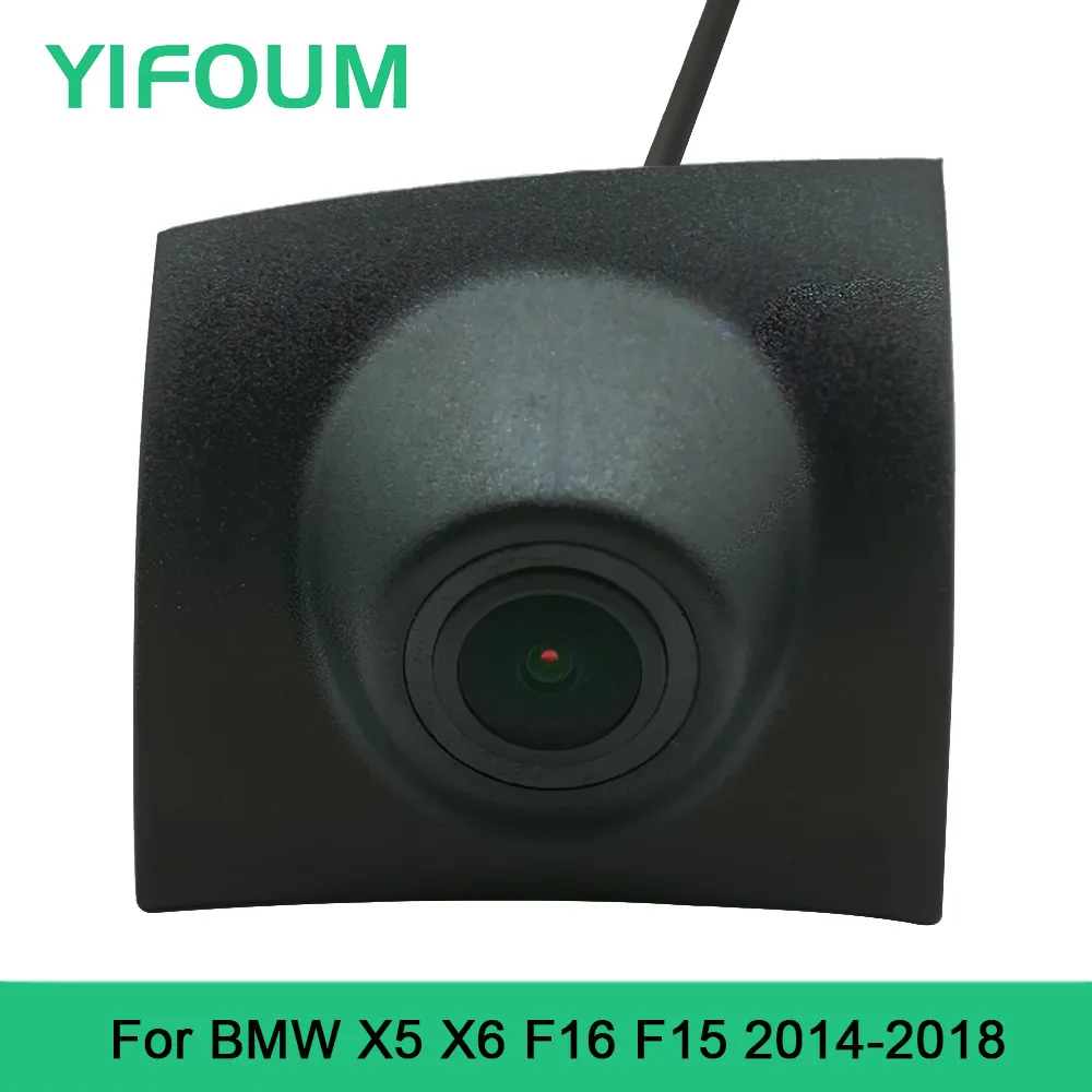 YIFOUM HD CCD Car Front View Parking Night Vision Positive Waterproof Logo Camera For BMW X5 X6 F16 F15 2014 2015 2016 2017 2018