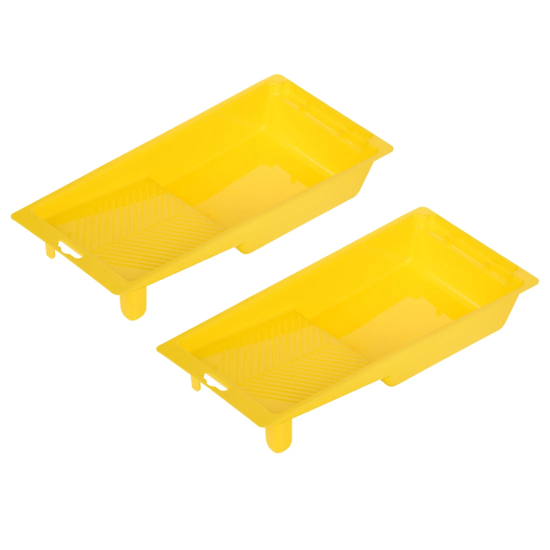 

Uxcell 2Pcs 4 Inch PP Paint Roller Tray Built for 4-Inch Roller Brushes Total Size 305x145x42.5mm / 12x5.71x1.67 inch L*W *H
