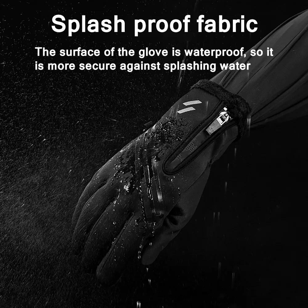 

Ski Gloves Snowboard Gloves Waterproof Winter Warm Gloves Unisex Motorcycle Riding Winter Touch Screen Snow Windstopper Glove