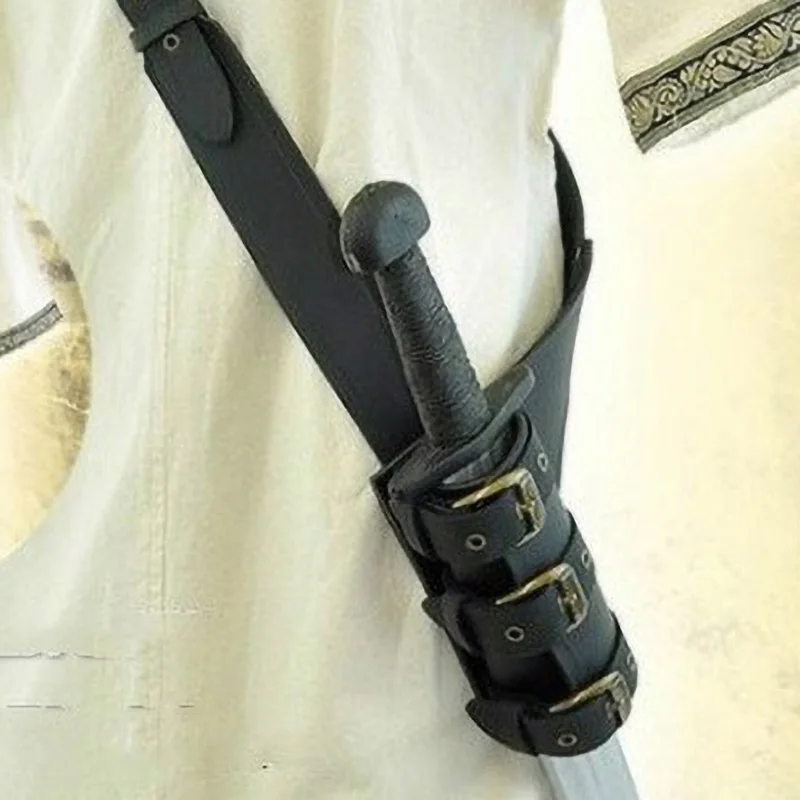 Регулируемый пиратский кинжал в стиле стимпанк кобура бальдрический кожаный