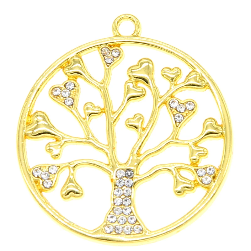High Quality Cheap Wholesale Lucky Tree Pendant Charm DIY Jewelry Life Keychain Necklace Accessories | Украшения и аксессуары