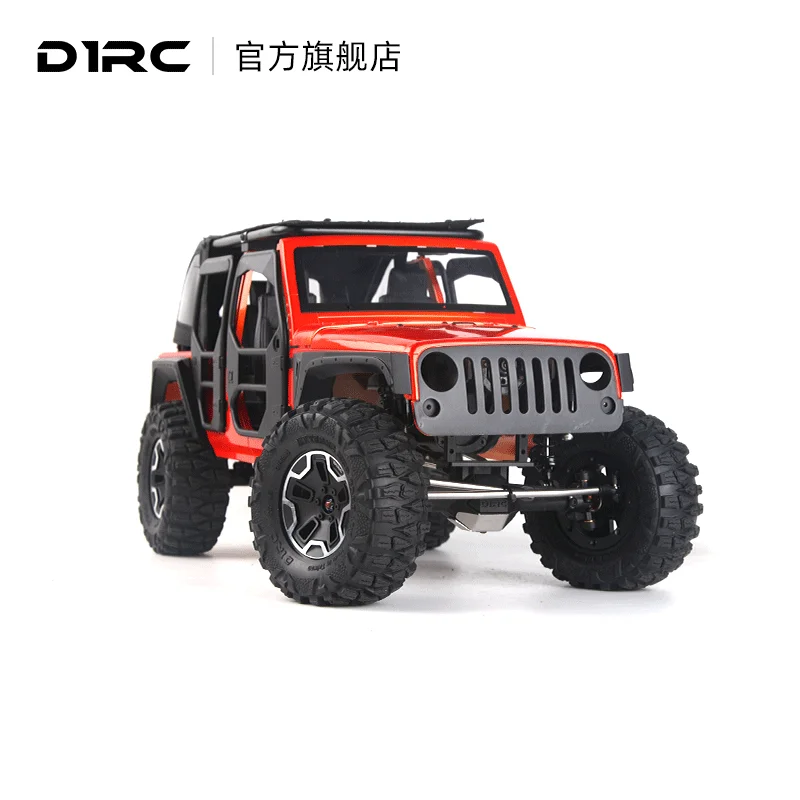 D1RC 2020 черный knightRock металлический rc Гусеничный автомобиль 1/10 RC Racing 310 мм Колесная