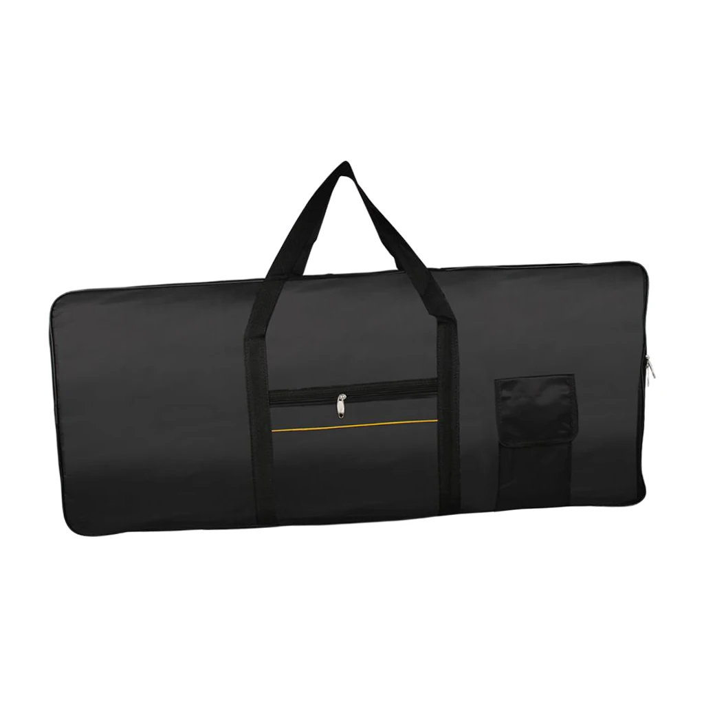 

Premium Gig Bag Case Container for 61-key Electronic Piano Parts Black