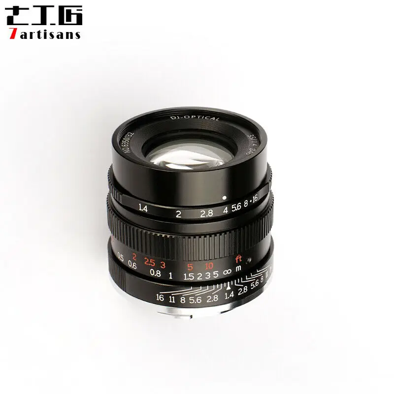 7 ремесленников 35 мм F1.4 полная известность объектив для Sony E NEX a6000 a6300 A6400 A72 A73 A7R2 A7R3