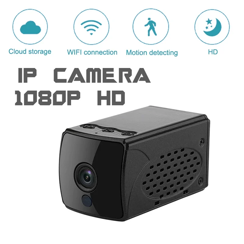 

1080P Беспроводная мини Wi-Fi камера ИК Ночное Видение Обнаружение движения Радионяня безопасности домашняя камера IP удаленный монитор телефон...