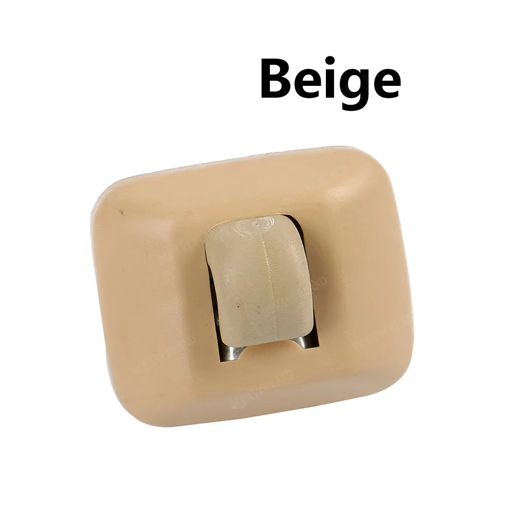 Beige Черный, серый, бежевый интерьер солнцезащитный козырек клип держатель 8U0857562 для Audi A4 Allroad 2010- Q3 2012- RS3 2011- для SEAT EXEO - Цвет: Beige
