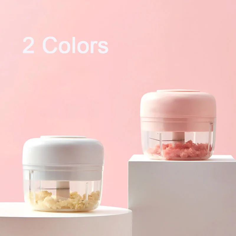 Электрическая мини измельчитель для чеснока и овощей дробилка пресс орехов мяса