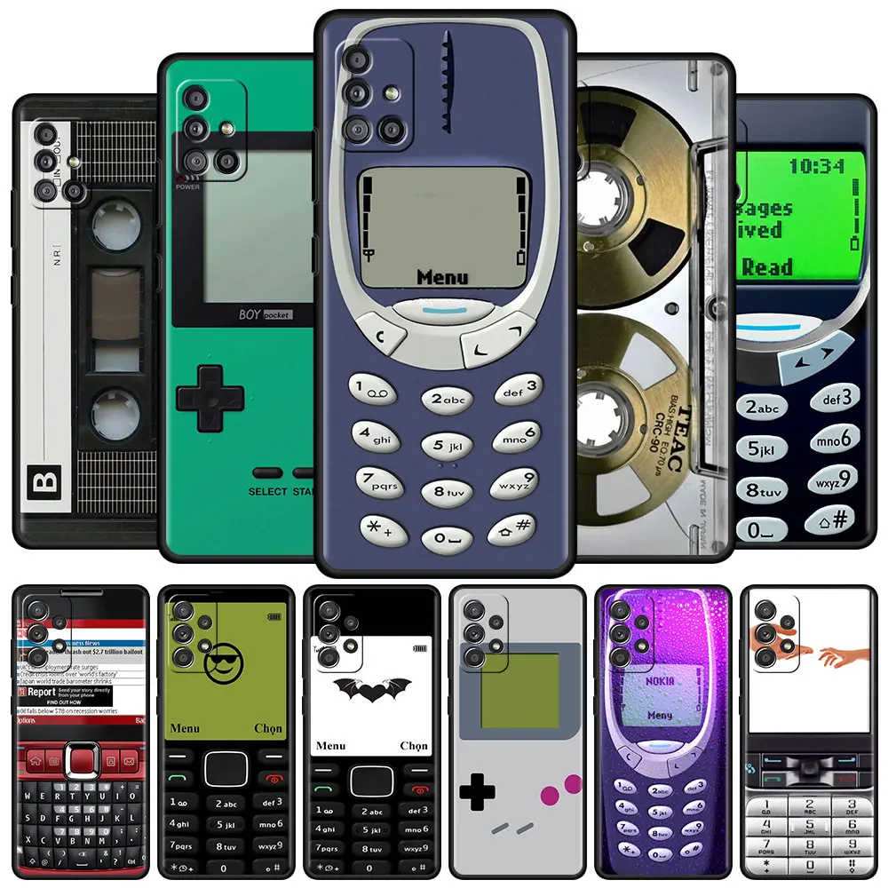 

Game Video For Samsung A51 A12 A21s Phone Case For Galaxy A71 A52 A31 A32 A02s A72 A11 A41 A22 Soft Cover Sac