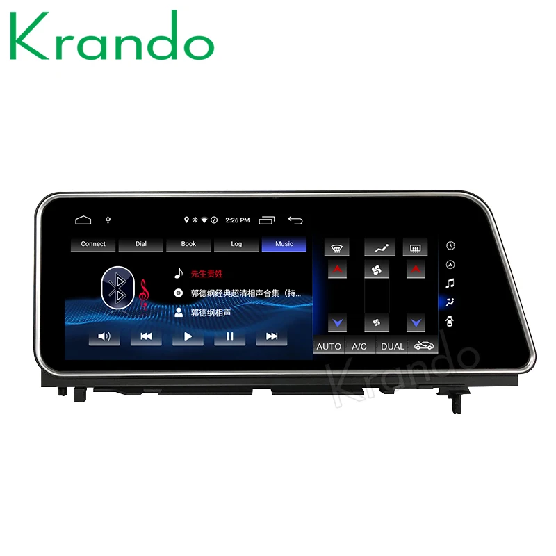 krando 12.3 inch Android 8.1 8 Core 4+64G Car radio audio GPS Multimedia Player for Lexus RX 200T 450H 2015 2016 2017 2018 | Автомобили и