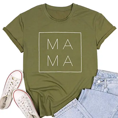 

Kawaii Summer Tops T-shirt Tie Dye Shirt Women Mom Life Tshirts Mama Letter Printed Clothes Casual Short Sleeve Tees Tops