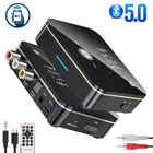 M8 Bluetooth-совместимый 5,0 приемник передатчик FM стерео AUX 3,5 мм разъем RCA оптический беспроводной гарнитура для звонков NFC аудио адаптер