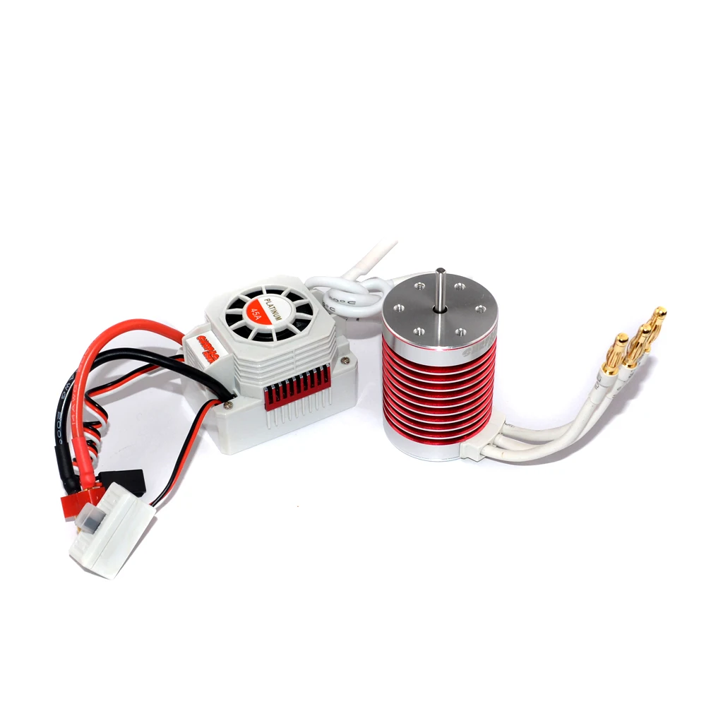 

Platinum Waterproof Series F540+45A Brushless Power Kit 1/10or 1/12 Car