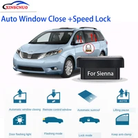 xinscnuo new smart electronics window lift for toyota sienna 2011 2012 2013 2014 auto obd speed lock window closer