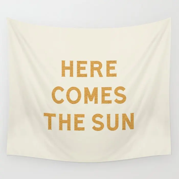 

Сюда приходит солнце настенный гобелен фон настенное покрытие украшение для дома одеяло спальни настенные гобелены