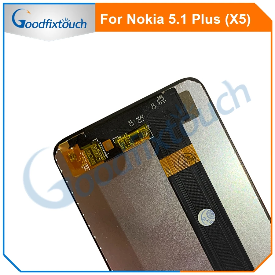 10 Uds pantalla LCD para Nokia 5,1 m&aacute;s 5,1 m&aacute;s X5 pantalla LCD Digitalizador de pantalla t&aacute;ctil Assmebly para Nokia X5 piezas de repuesto-5