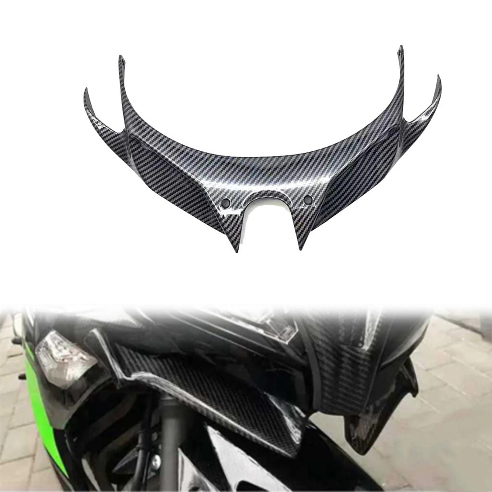 

Front Aerodynamic Winglet Guard for Kawasaki 250 400 2018 2019 2020
