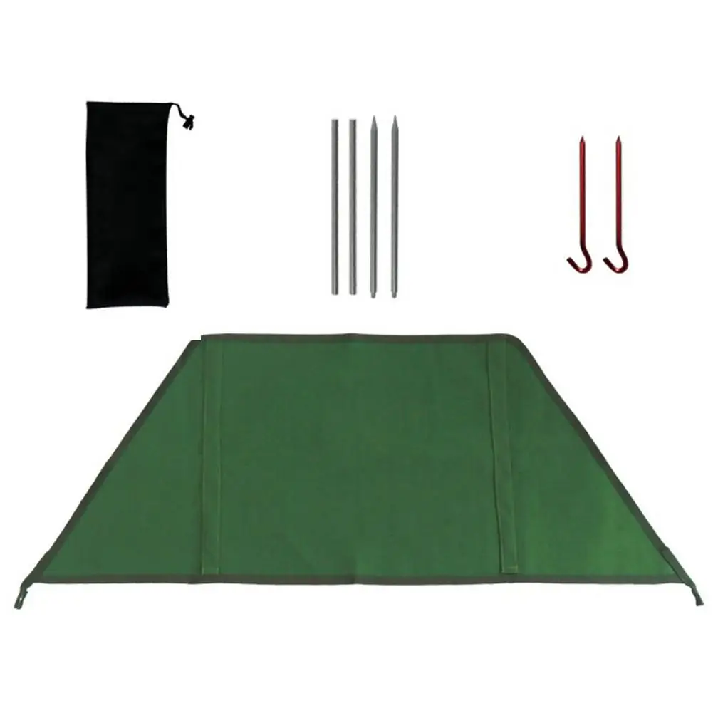 

27x12CM Foldable Stove Wind Shield Windproof Camping Curtain Wind Screen Wind Shield for Outdoor Camping Picnic Cooking Burner