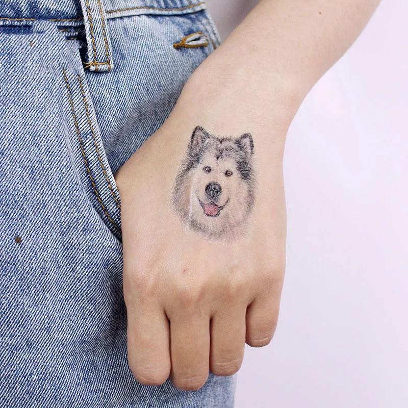 

1PCS Fashion Children Girl Animal Temporary Tattoo Stickers Cute Cat Cartoon Temporary Waterproof Tattoo Sticker for Kids Boy