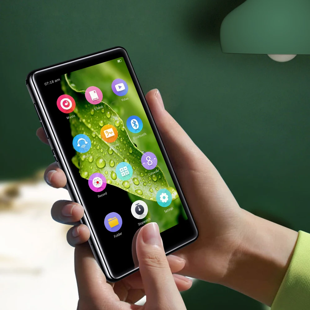 BTSMONE MP3 плеер с Bluetooth 5 0 высоким разрешением и Полноразмерным сенсорным экраном