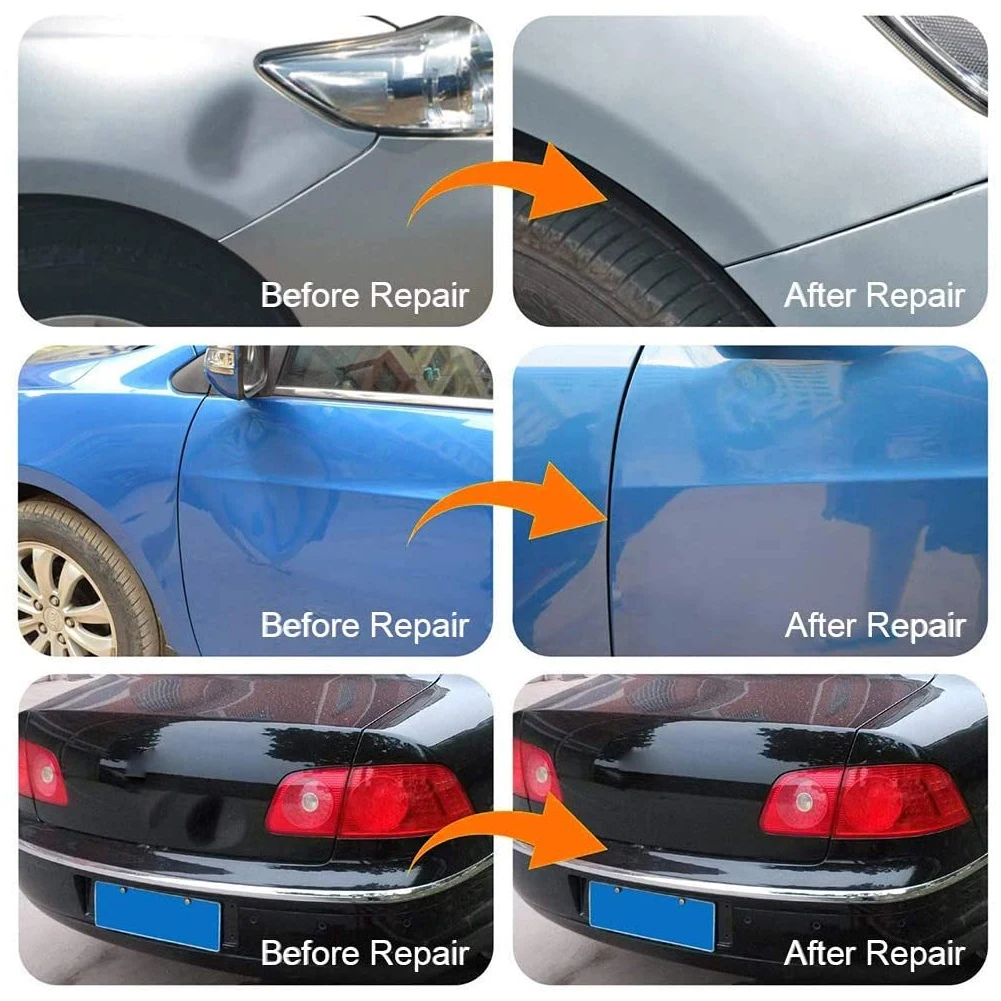 

Dent Tools Paintless Dent Repair Dent Puller Kit Dent Removal Slide Hammer Glue Sticks Reverse Hammer Glue Tabs Car Hail Damage