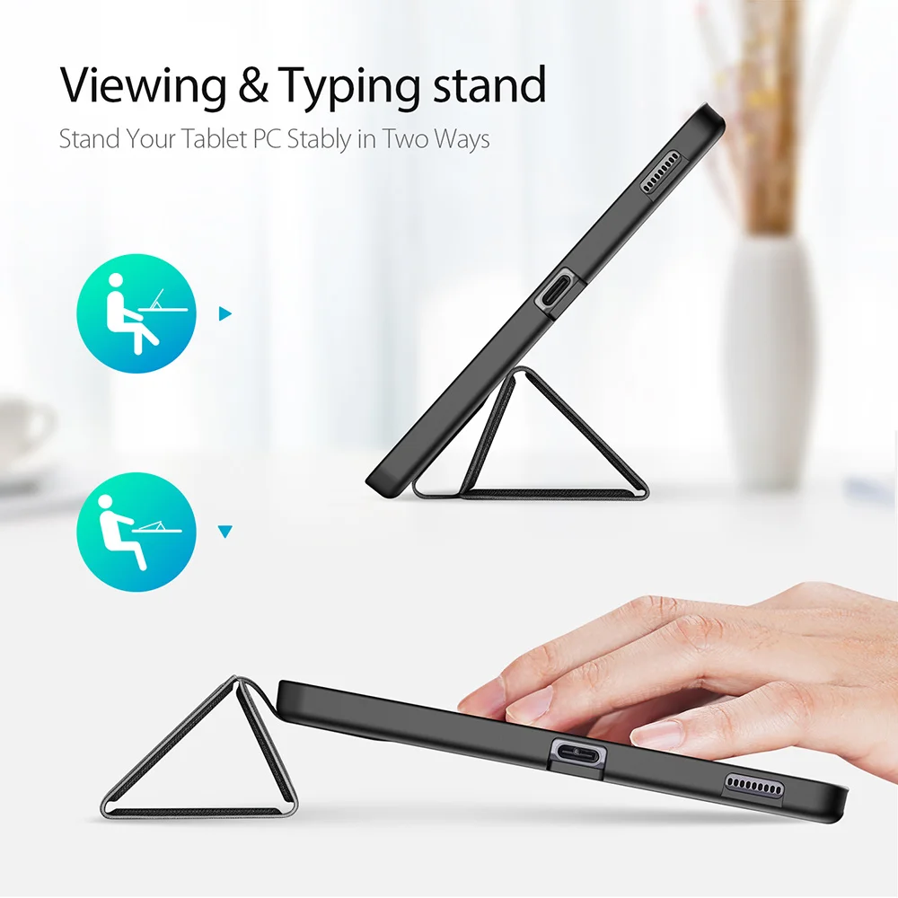 Защитный Магнитный чехол для Samsung Galaxy Tab S6 Lite 10 4 дюйма с автоматическим режимом