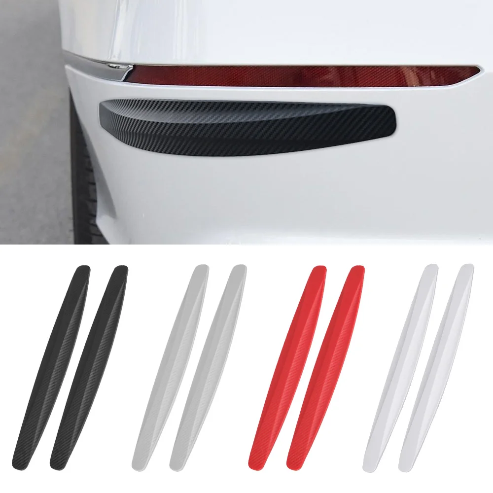 

Anti-collision Protect Strip Auto Front/Rear Bumper 2Pcs/Set Anti-Scratch Strips Sticker Protector Corner Guard Protector Films