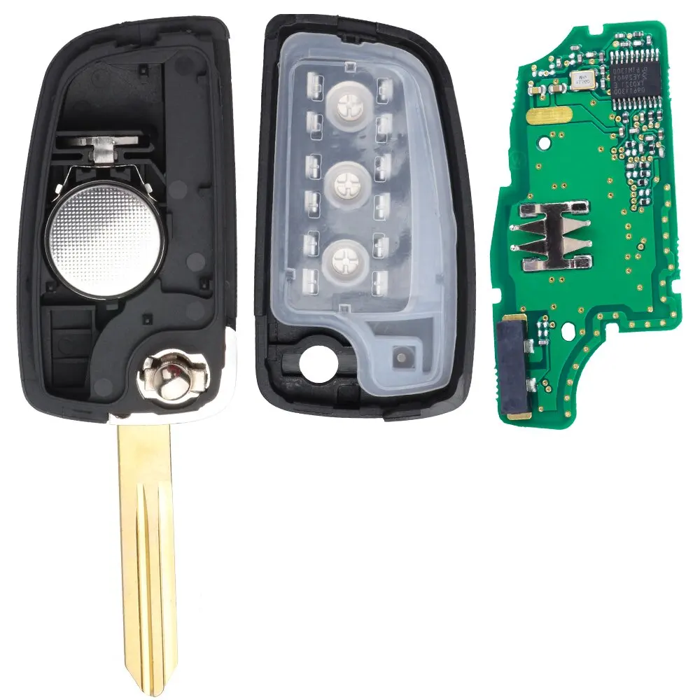 KEYECU OEM/сменный ключ дистанционного управления с 3 кнопками 433 МГц PCF7961M для Nissan Rogue
