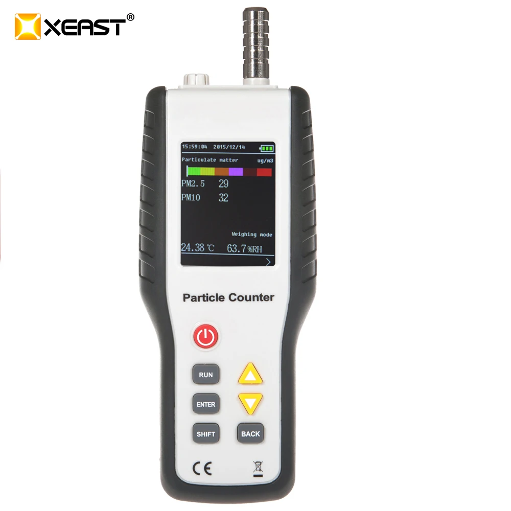 

HT-9600 Высокая чувствительность PM2.5 детектор частиц монитор профессиональный контроль качества пыли и воздуха ручной счетчик частиц