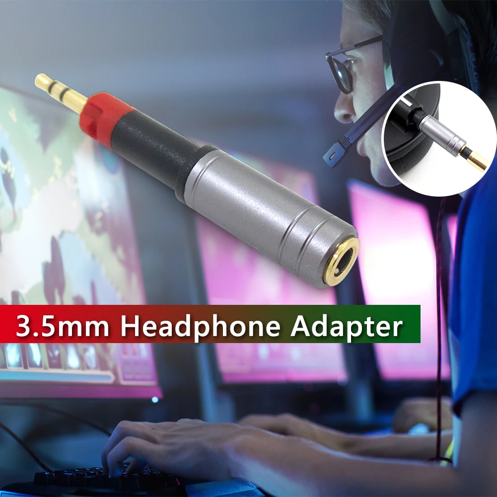 

3.5mm Jack Plug Adapter Earphone Cable Accessories for Audio-Technica ATH-M40X M50X M60X M70X Sennheiser Headphones
