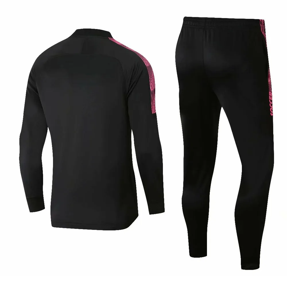 2019 зимние футбольные костюмы для мужчин и детей с длинным рукавом майки Детские