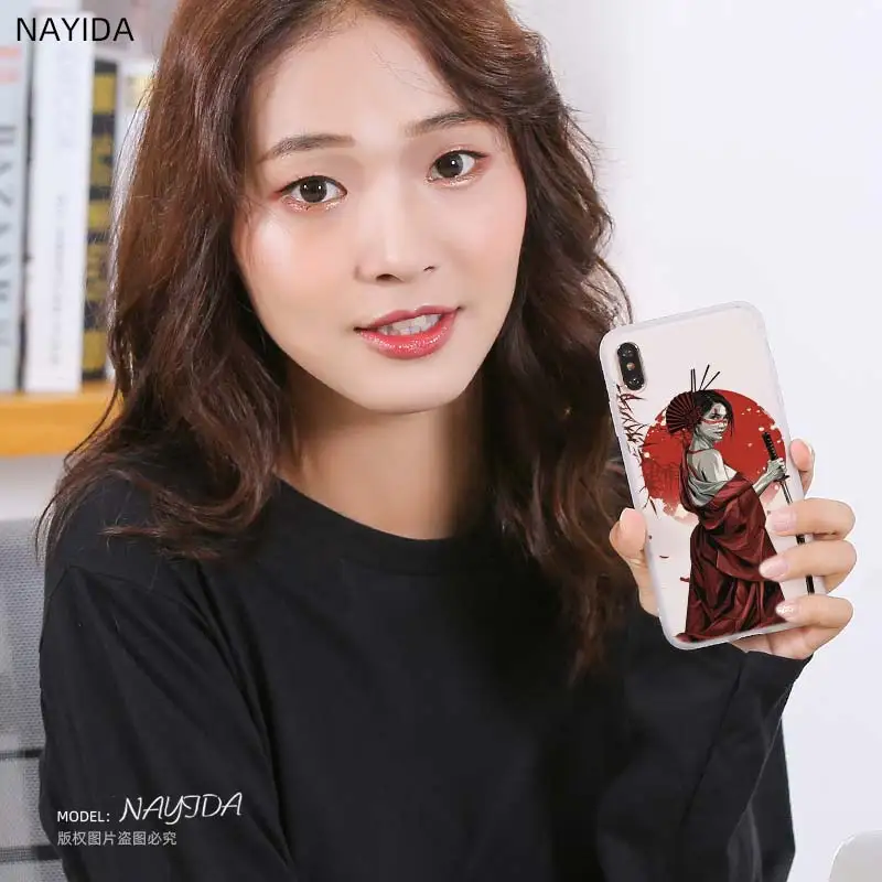 Мягкий силиконовый чехол для Xiaomi Redmi 9a 8a 7a 6a 5a 4a 9at 9Prime 9 8 7 6 5 K20Pro с японской