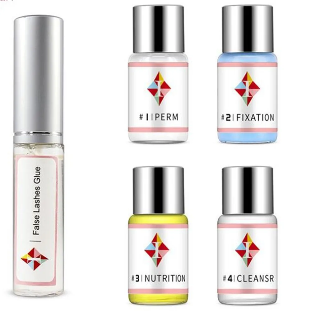 1 набор профессиональных ресниц бриллиантовый для завивки клей салона красоты |