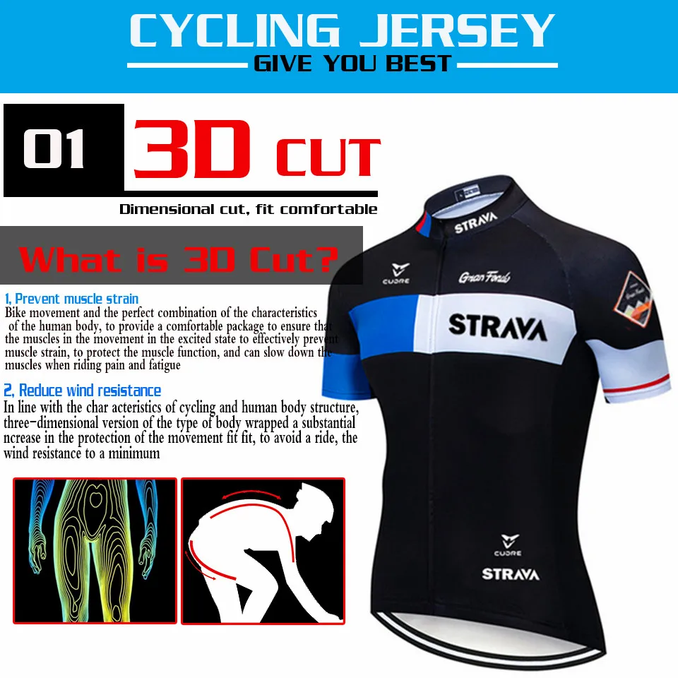 Трикотажные изделия STRAVA для велоспорта одежда горного велосипеда спортивная