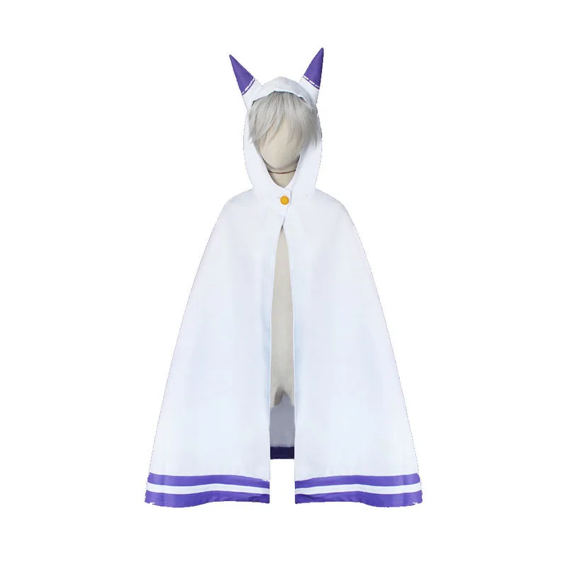 Плащ Re:Zero kara Hajimeru Isekai Seikatsu Emilia с кошачьими ушками милая Повседневная накидка